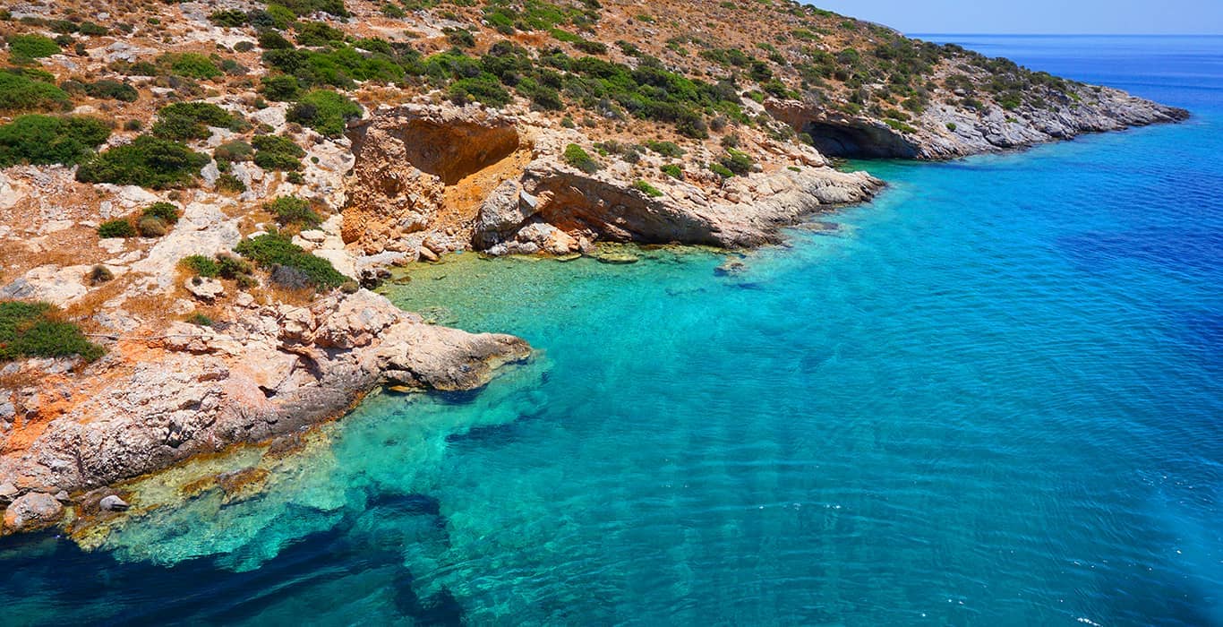 Schinoussa island view