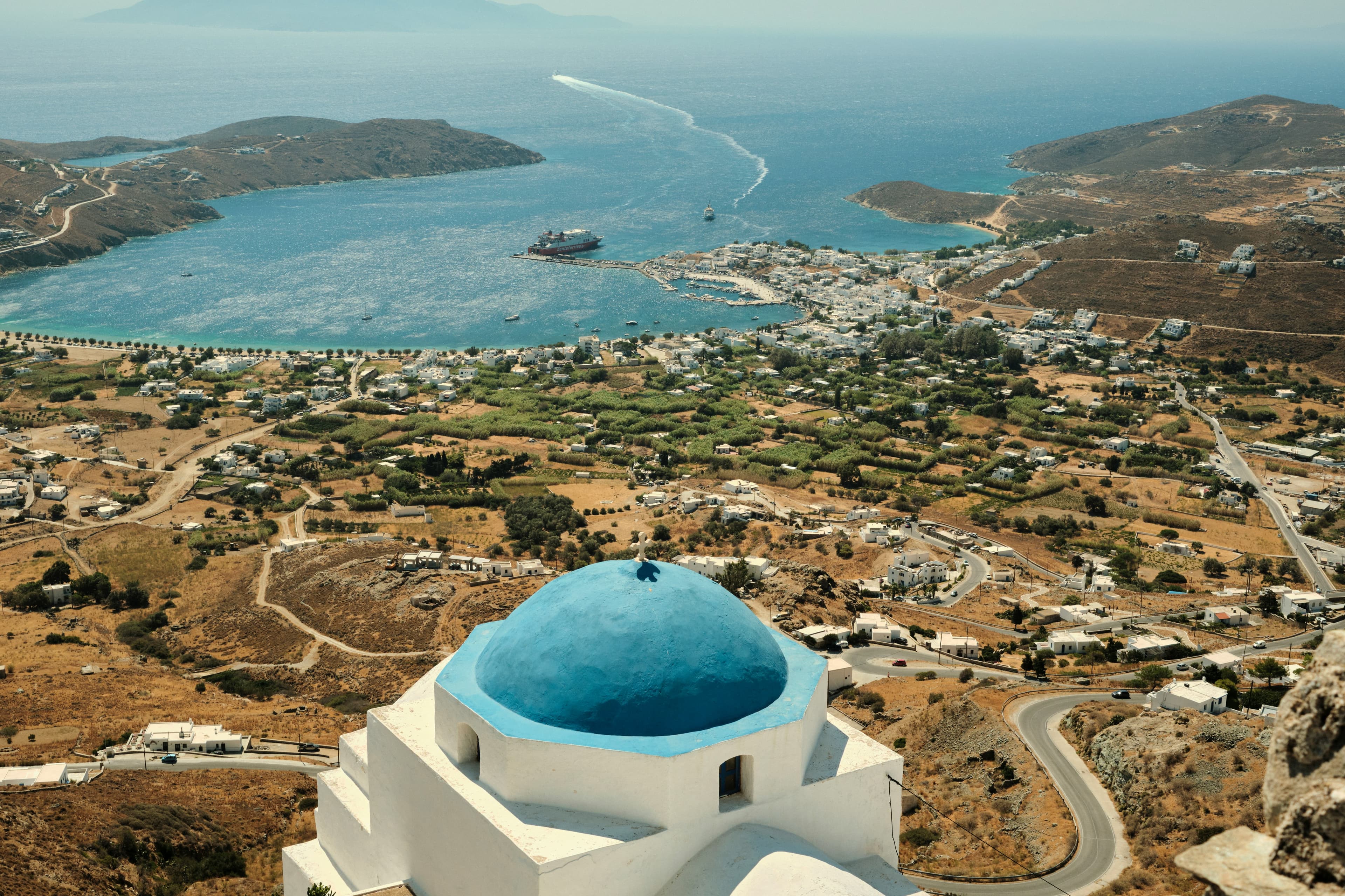 Serifos island view